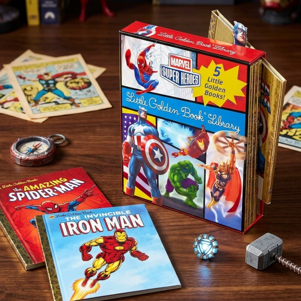 Marvel Super Heroes Little Golden Book Library